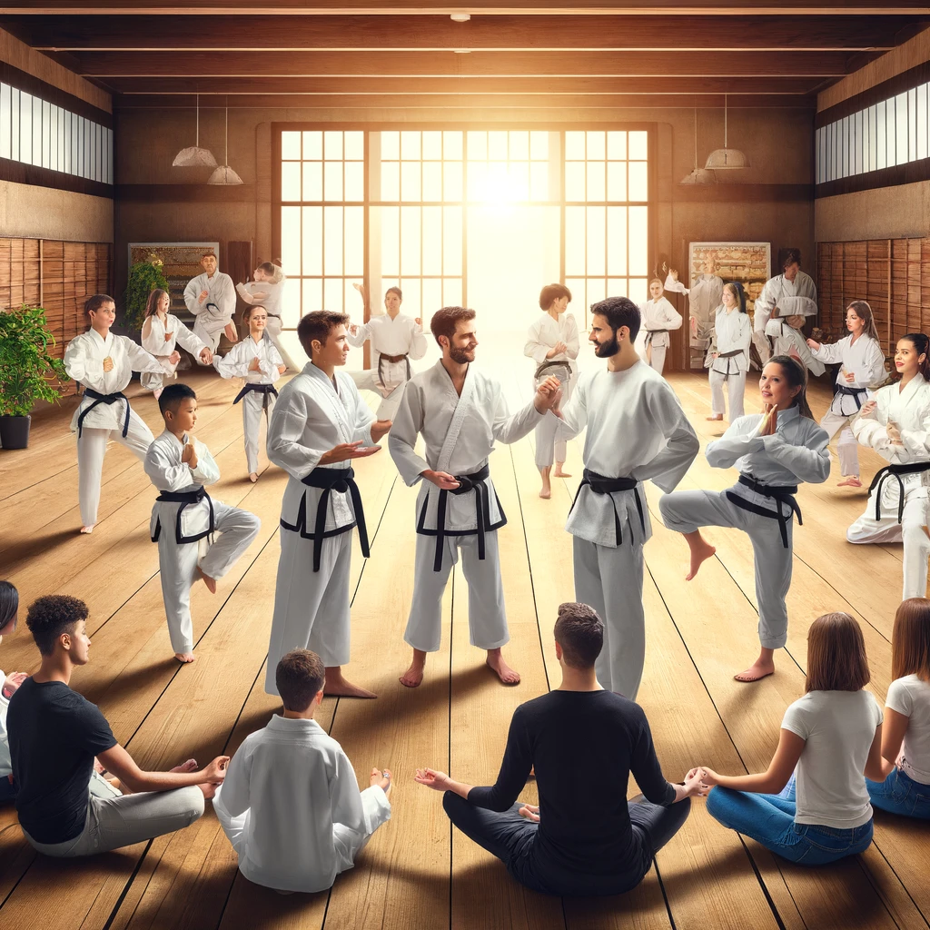 best martial arts school image of class