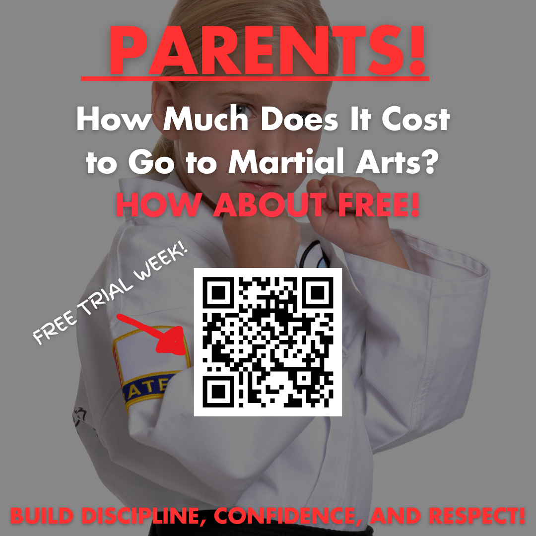 free martial arts trail code scan here.