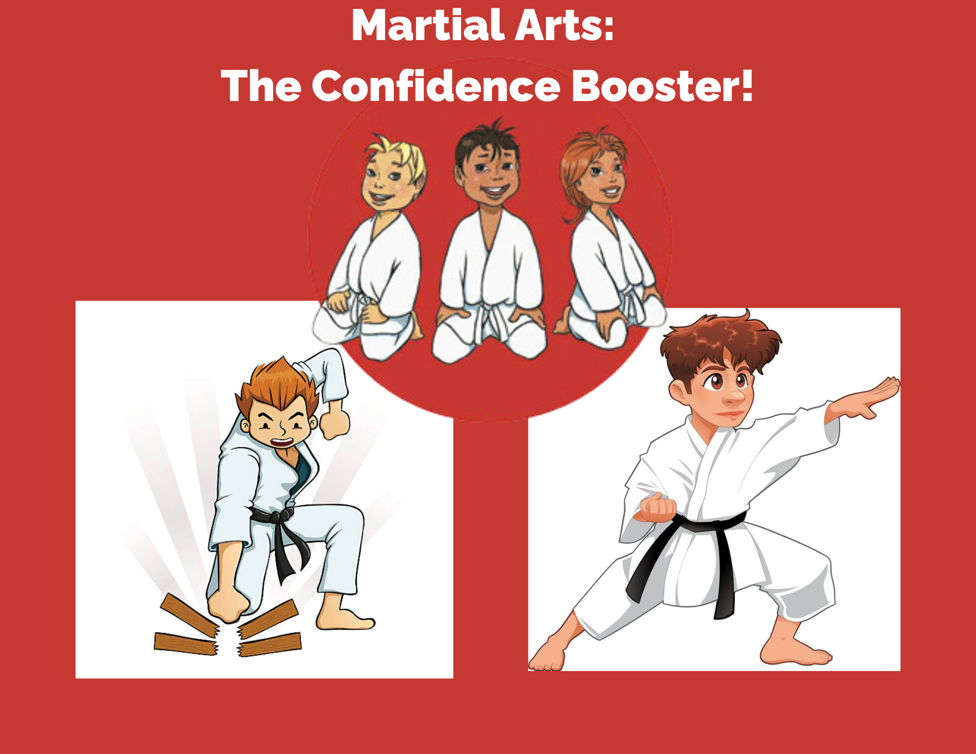 confident kids' martial arts 