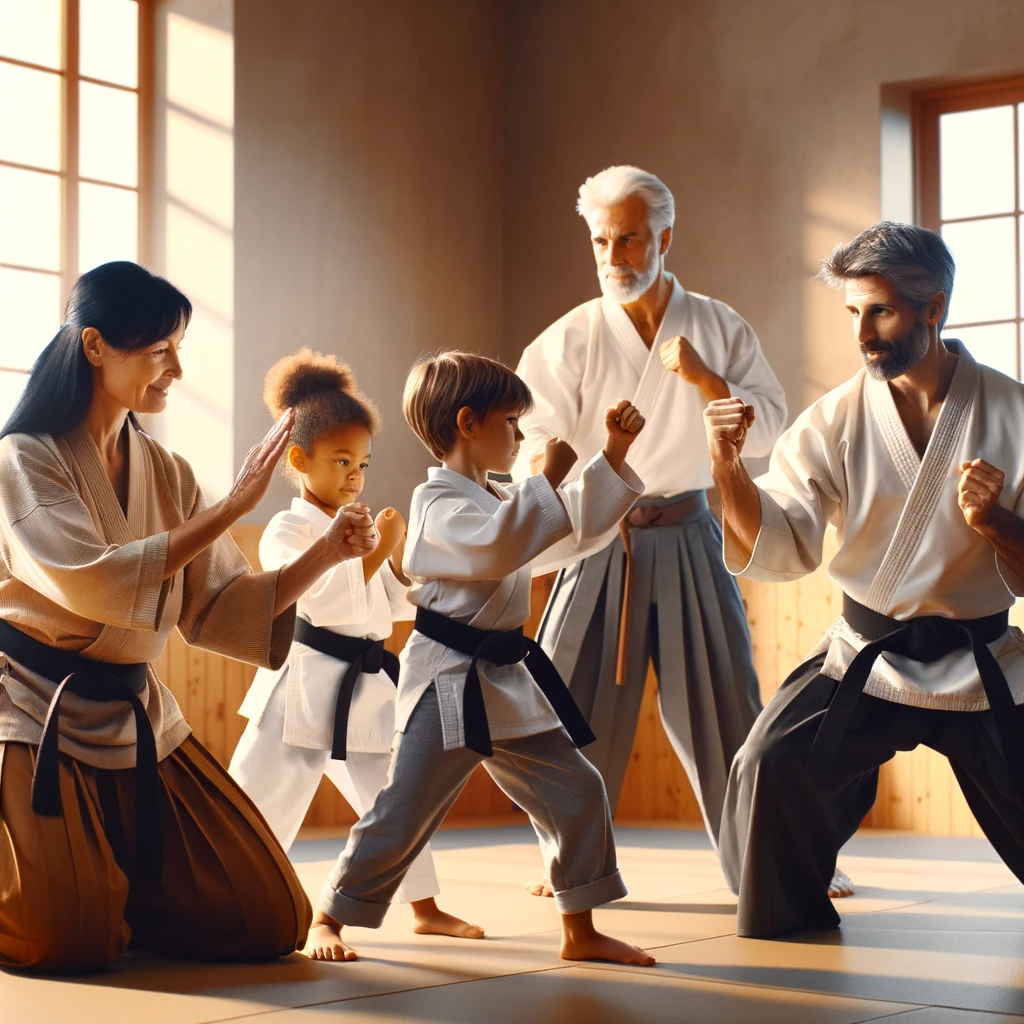 family fitness martial arts image
