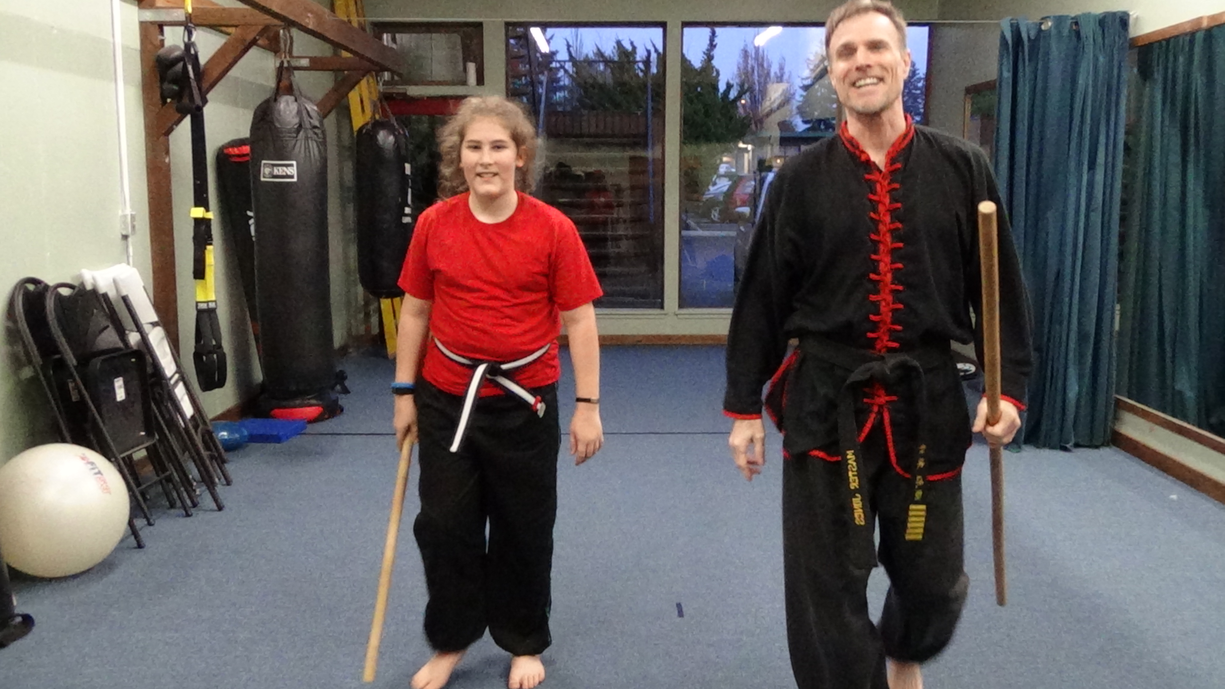 confidence academy of kempo martial arts karate school photo of student and instructor 