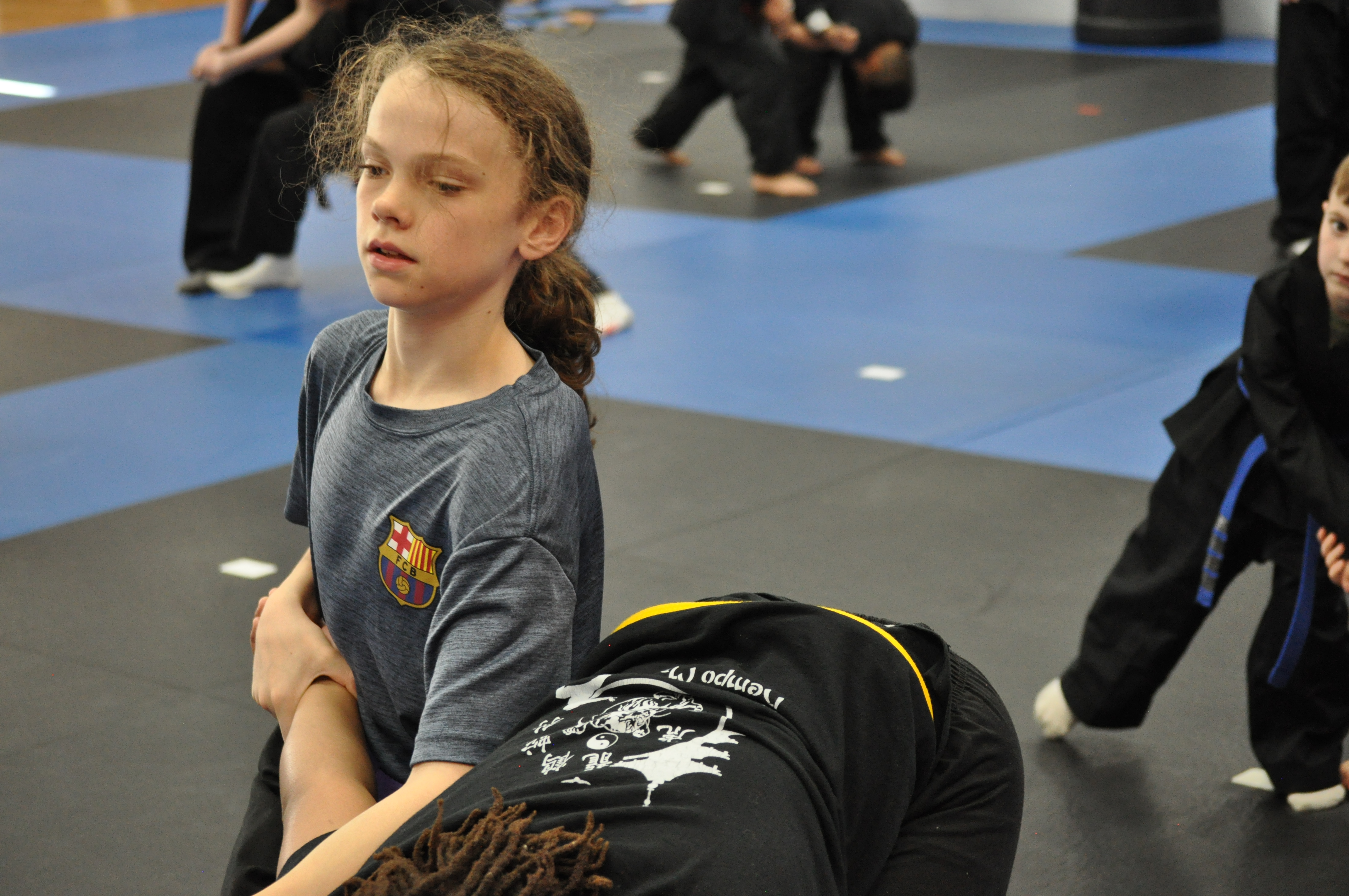 focus kid at the academy of kempo martial arts karate school federal way and bellevue wa.