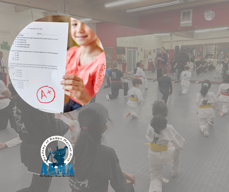 good grades at the Academy of Martial arts school 