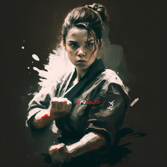 women's self defense course martial arts girl
