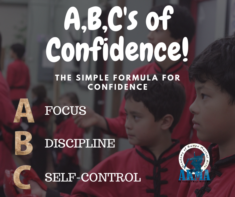 a,b,c's of confidence with martial arts