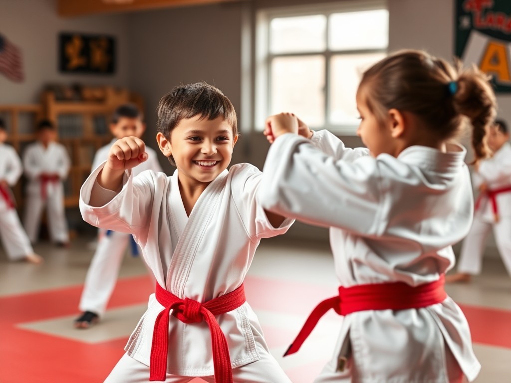 fun follows focus - academy of kempo martial arts karate kids img